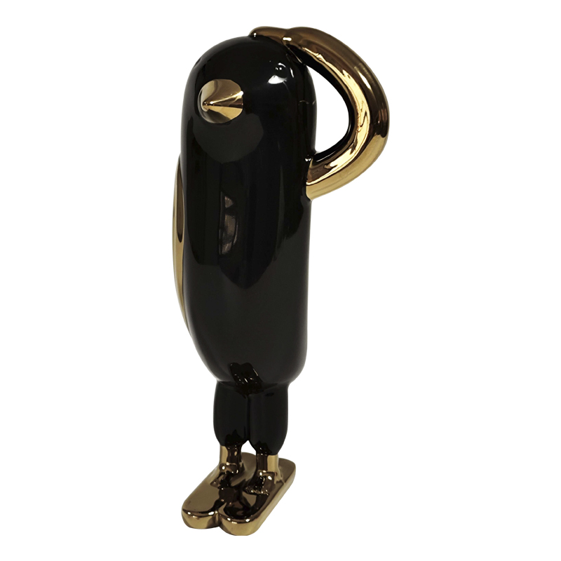 Adorno Hopebird Black Gold 23cm