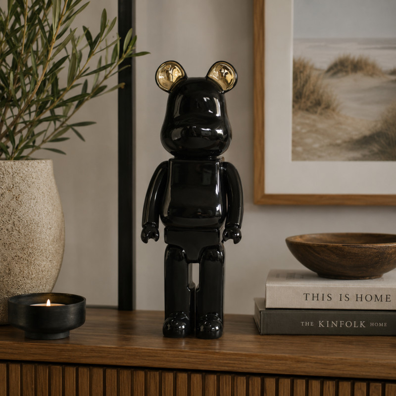 Adorno Jollybear Black Gold 33cm