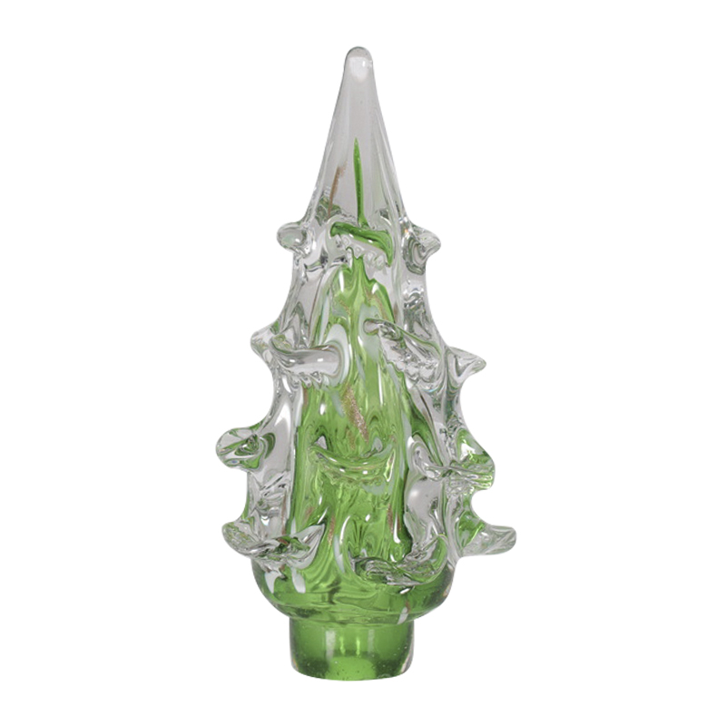 Adorno Navideño de Vidrio 12x27cm
