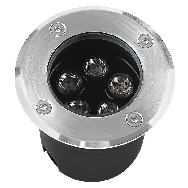 Lámpara de Piso Led Empotrable 5w Luz Cálida 3000k