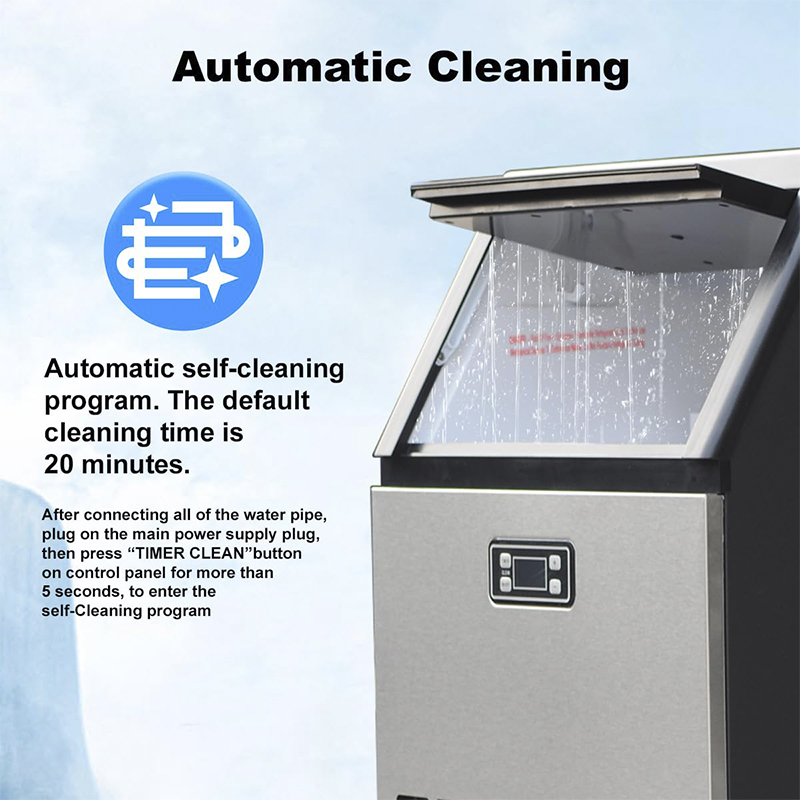 Fabrica de Hielo 45kg por Día Inoxidable Mastermaid