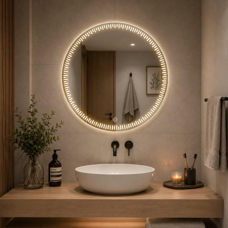 Espejo Led 60cm Touch Viva