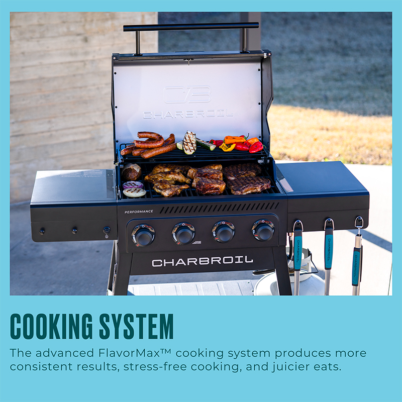 BBQ a Gas Performance 4Q Charbroil