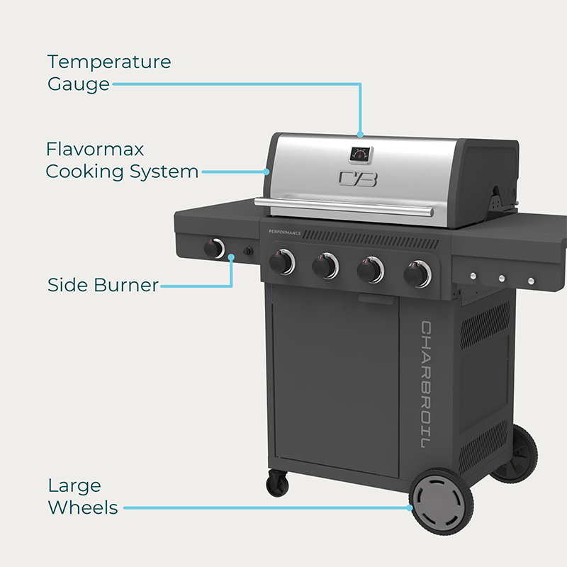 BBQ a Gas Performance 4+1Q Charbroil