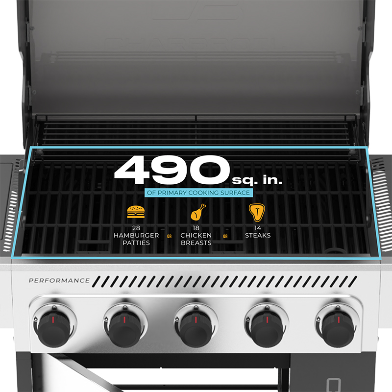 BBQ a Gas Performance 5+1Q Charbroil