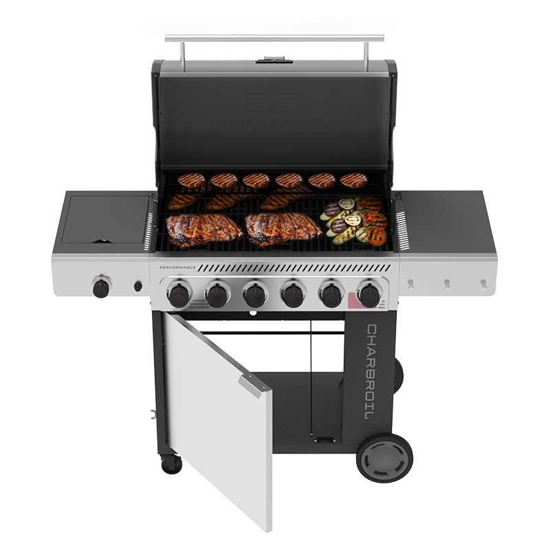 BBQ a Gas Performance 6+1Q Charbroil 