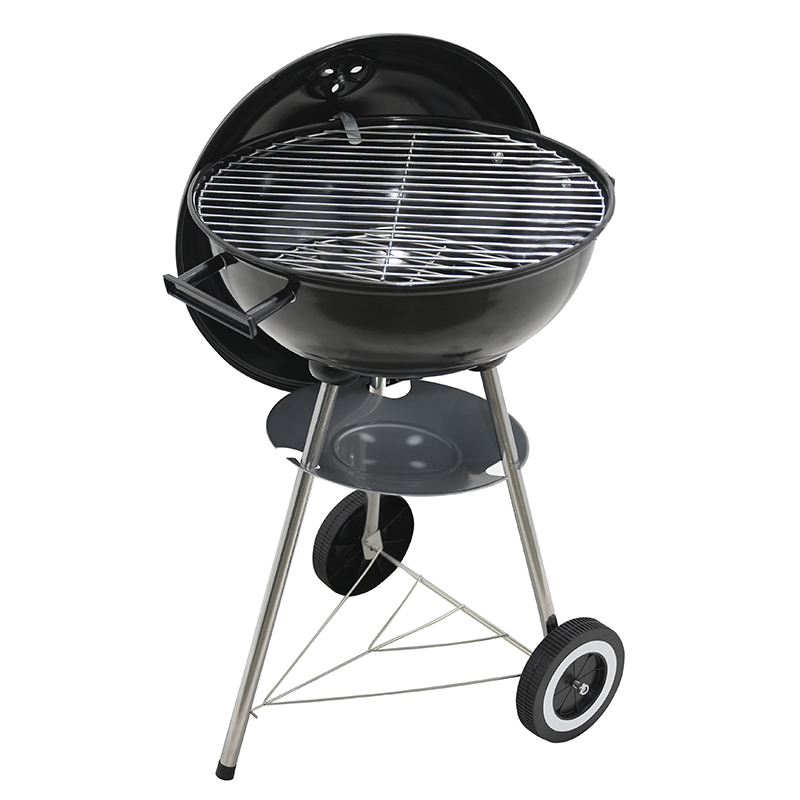 Parrilla con Tapa Negra 45x76cm