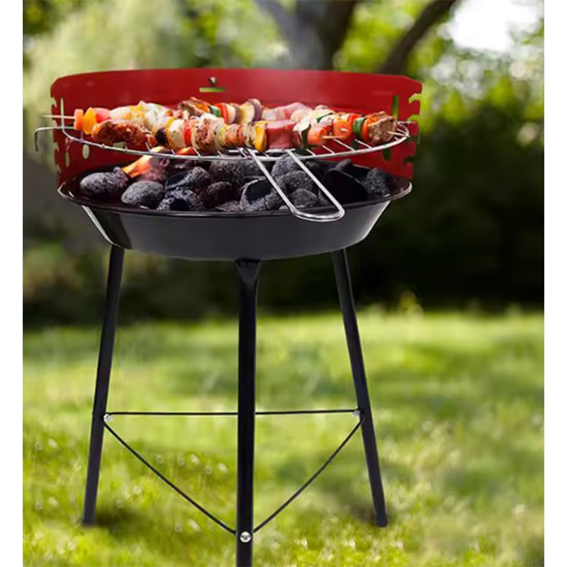 Parrilla de Mesa Roja 35x35x45cm