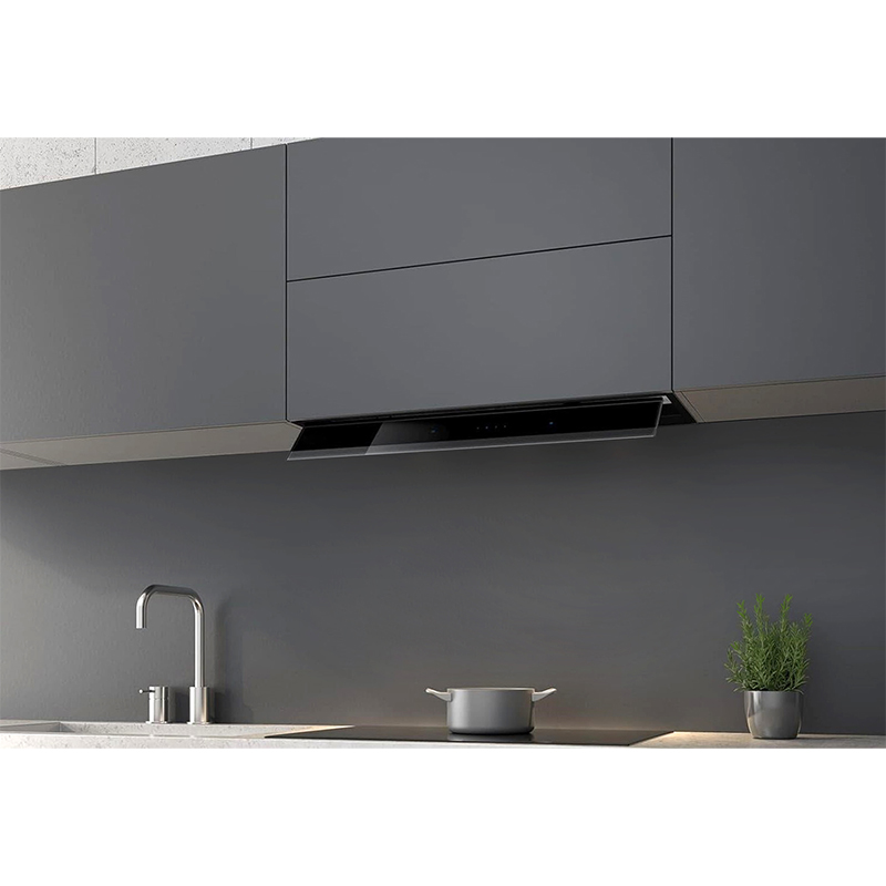 Campana Dipiu Vision Integrada  Negro Mate 90cm 