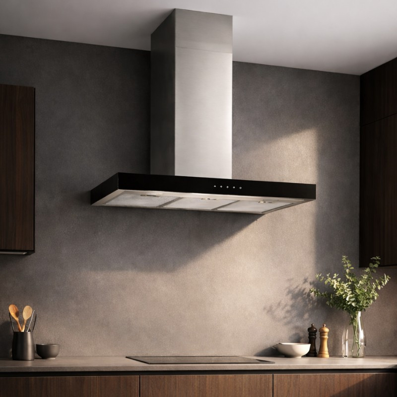 Campana Bold Touch 90cm Negro Mastermaid 