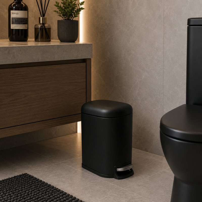 Tacho 5l Essex Negro con Pedal