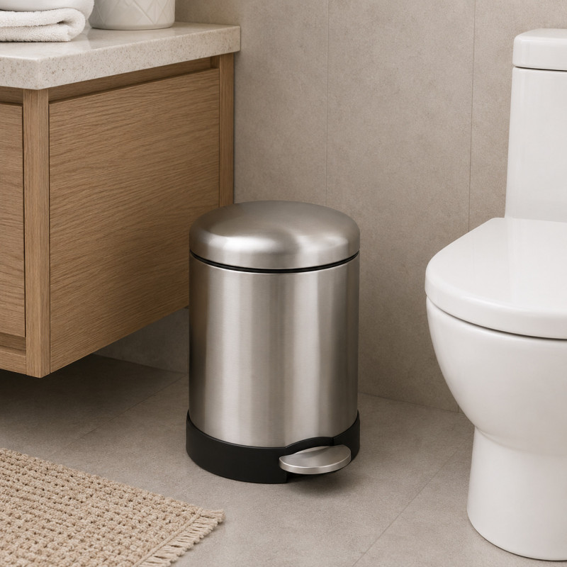 Tacho 5l Bawery Inox con Pedal