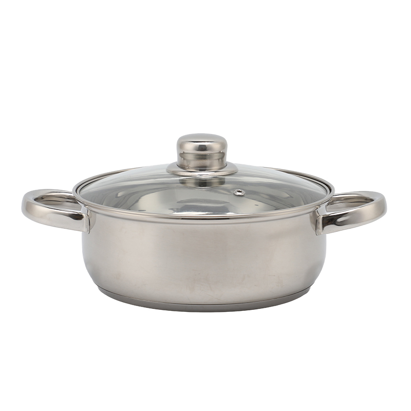 Olla de Acero Inoxidable para Cocina de Inducción 20cm 2.4L Mastermaid 