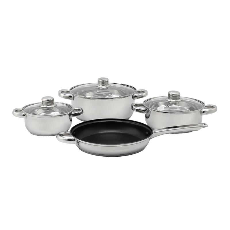 Ollas en Set de 7 Piezas Inducción Mastermaid