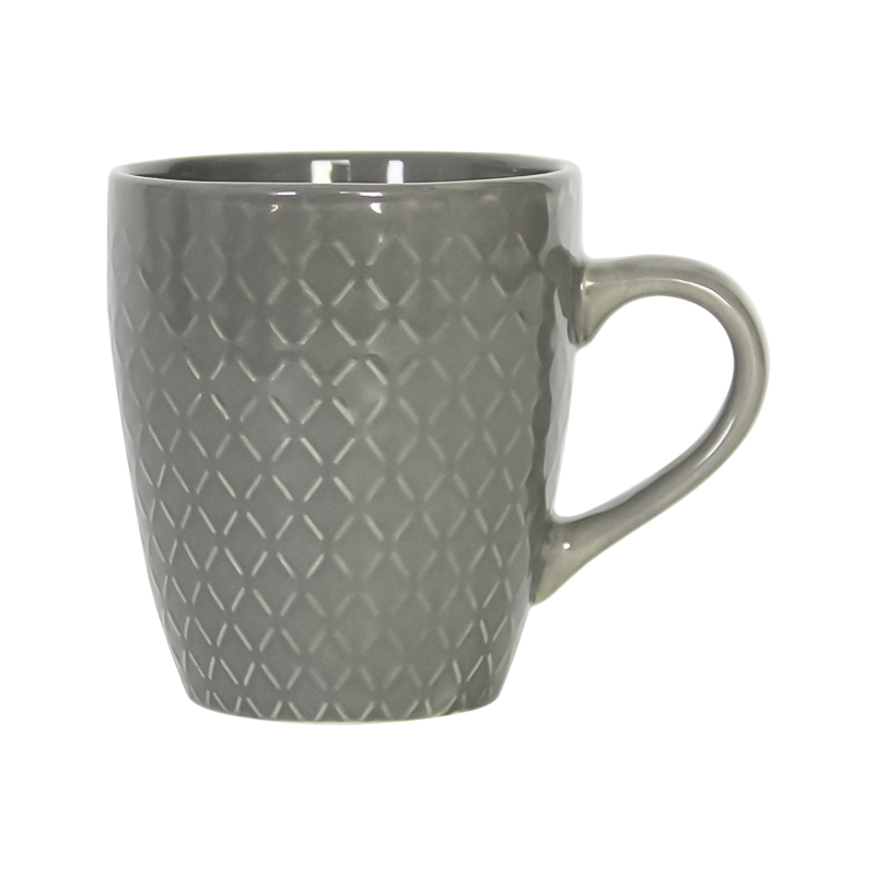 Jarro de Cerámica 360ml Mesh Gray