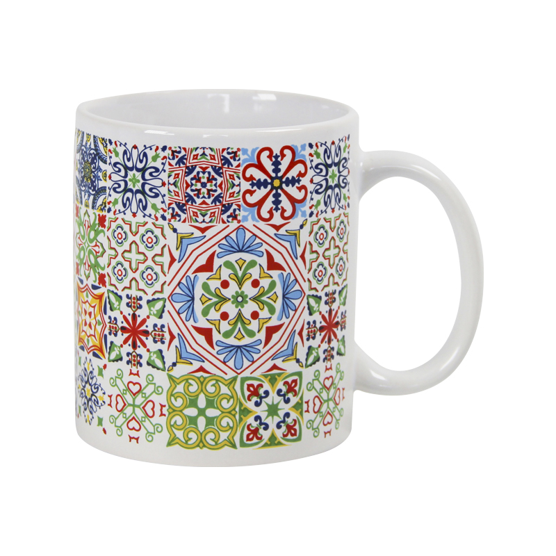 Jarro de Cerámica 330ml Mosaico Multi