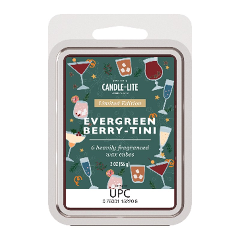 Cera Cubo x6  2.5oz Evergreen Berry Tini