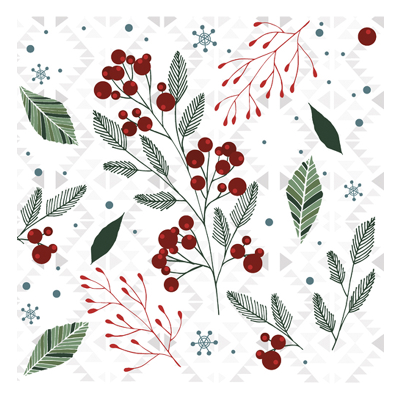 Servilletas Festive Florals 33x33cm
