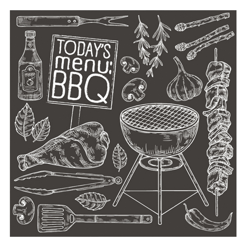 Servilletas Bbq Today 33X33cm