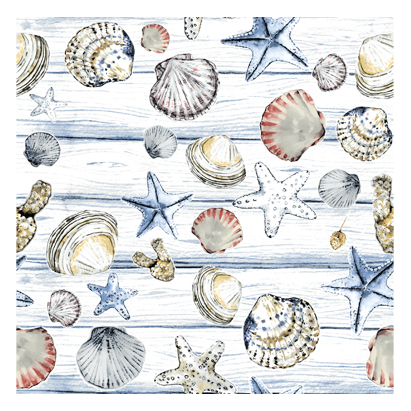Servilleta Beach Shells 24X24cm