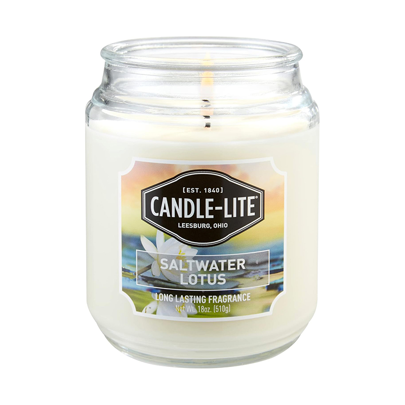 Vela Aromática 18oz Saltwater Lotus