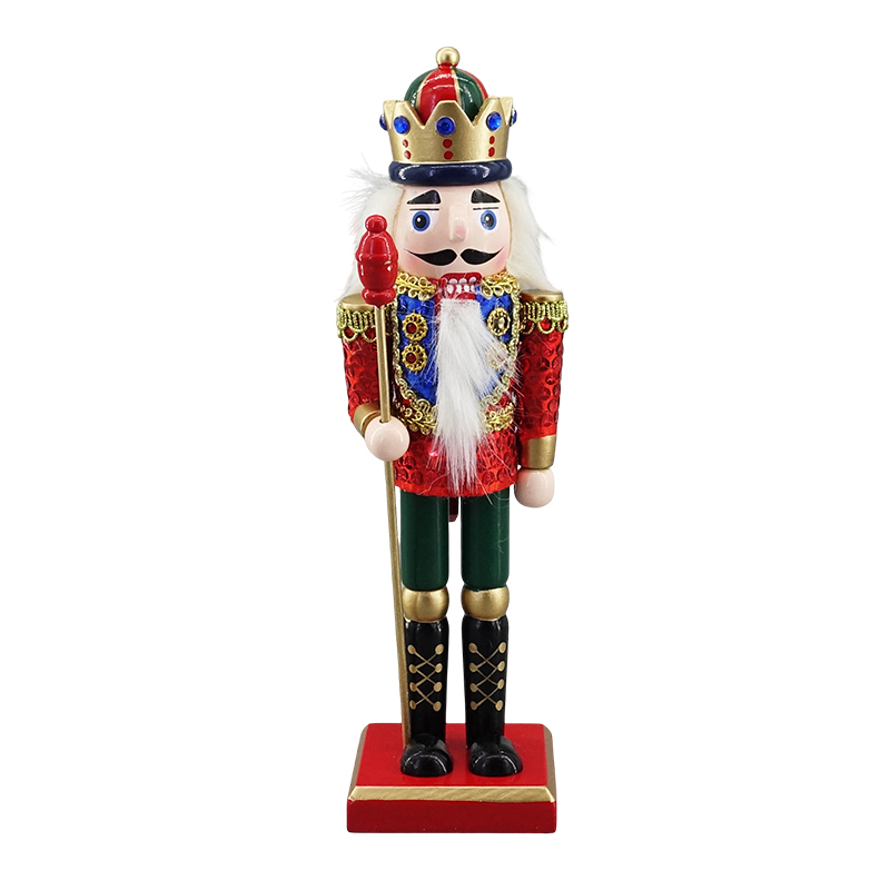 Cascanuez King Rojo Verde Azul 25cm