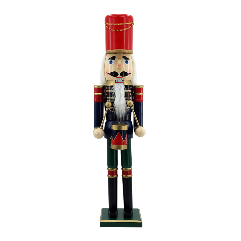 Cascanuez con Tambor Rojo Azul 80cm