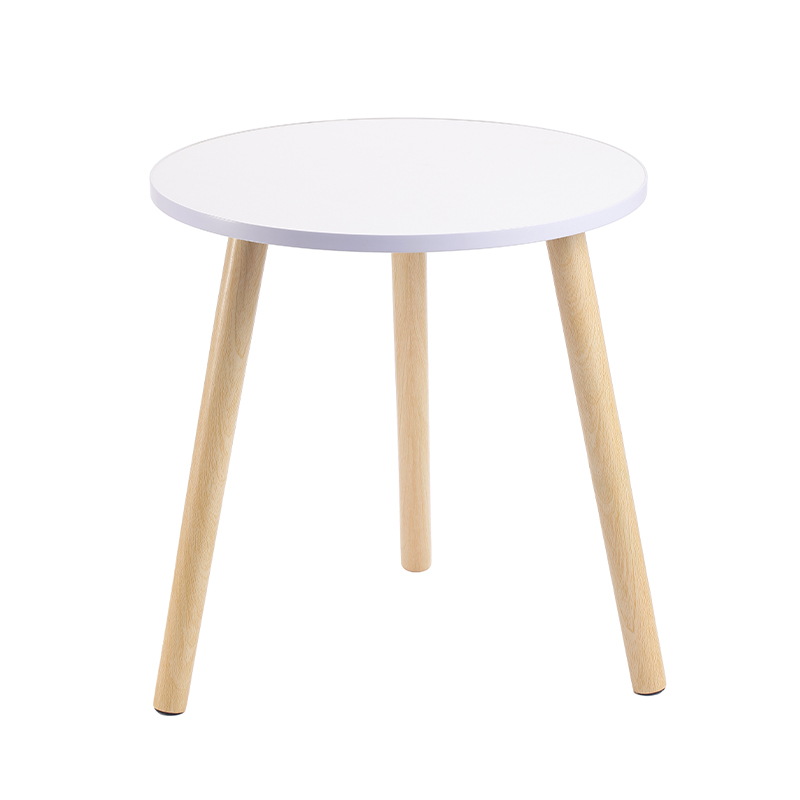 Mesa Auxiliar con Patas de Madera 40X44cm 