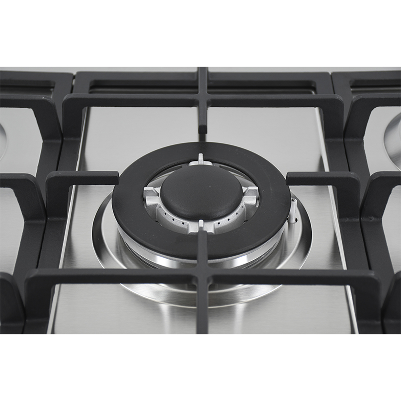 Cocina Ziente 4G+1TC 70x50cm Acero Inoxidable Mastermaid