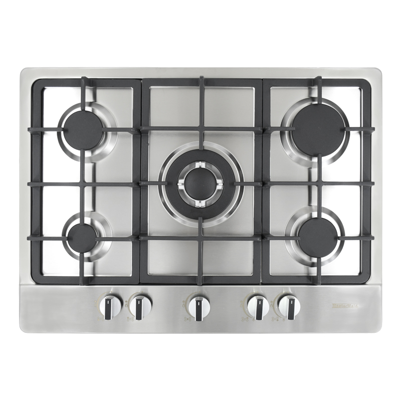 Cocina Ziente 4G+1TC 70x50cm Acero Inoxidable Mastermaid
