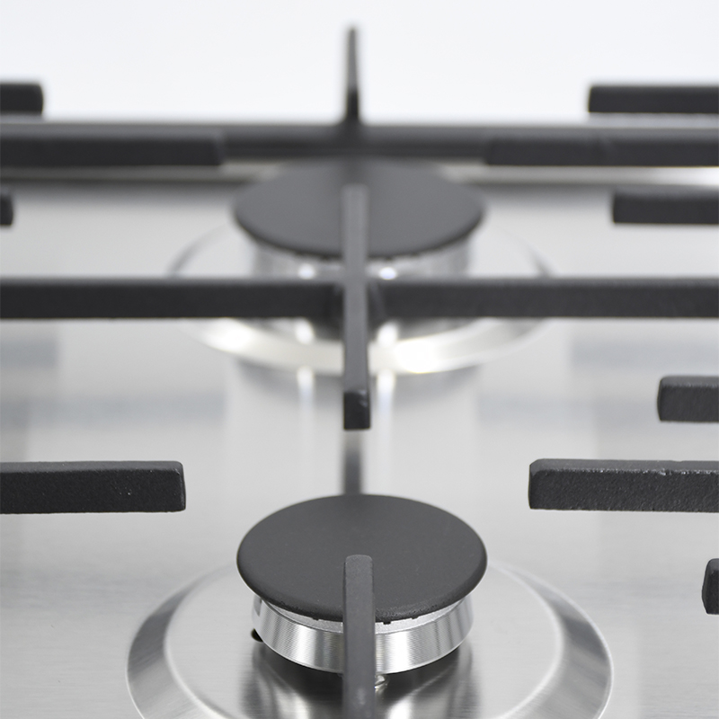 Cocina Ziente 4G+1TC 90x50cm Acero Inoxidable Mastermaid
