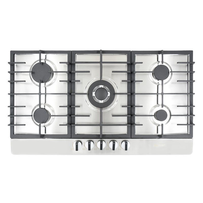 Cocina Ziente 4G+1TC 90x50cm Acero Inoxidable Mastermaid