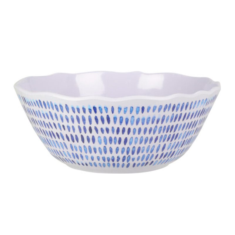 Ensaladera Mix Match Melamina Azul 25cm