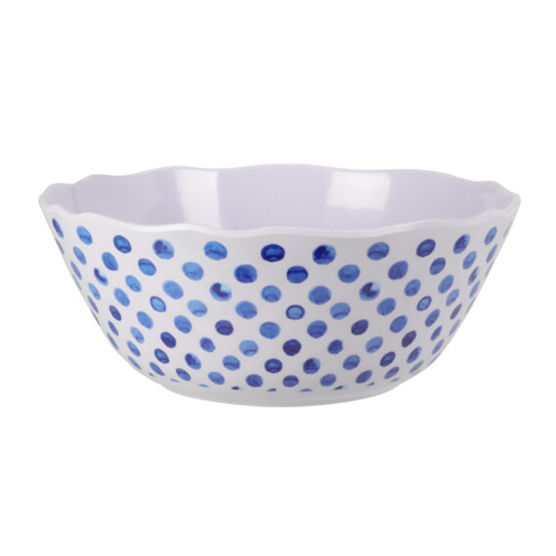 Ensaladera Mix Match Melamina Azul 25cm