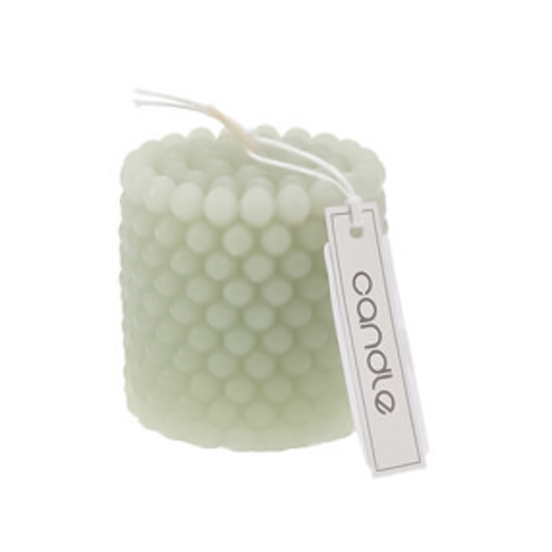 Velas Bubbles Verde 6x6cm