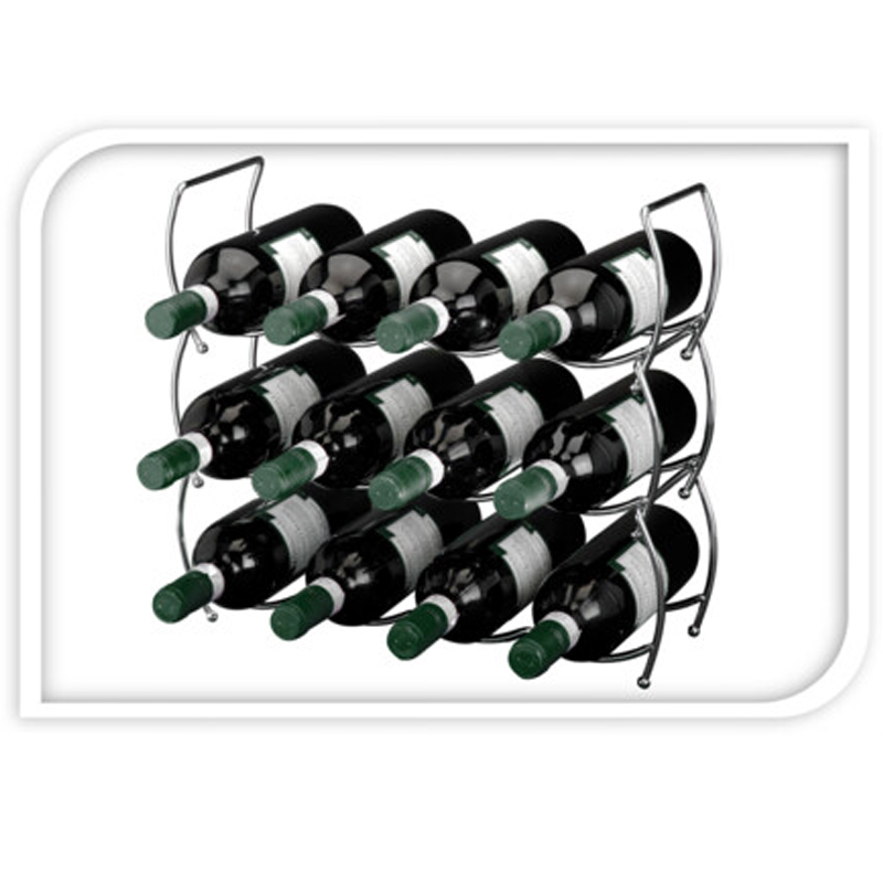 Porta Botellas Apilables 3 Piezas 12 Botellas