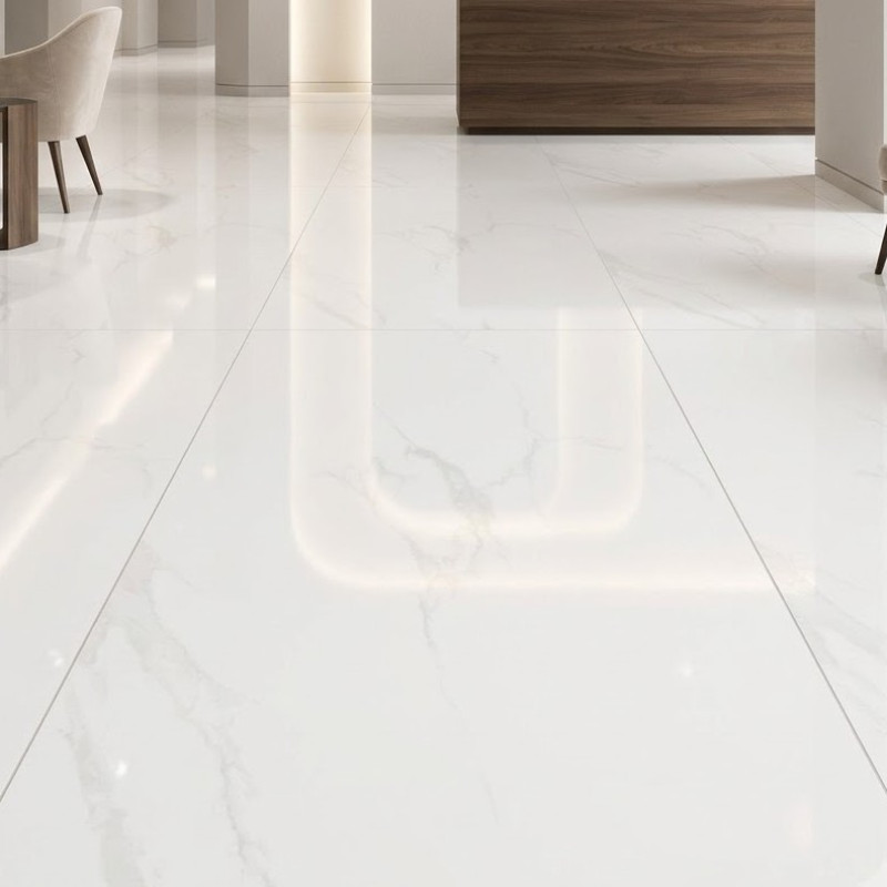 Piedra Sinterizada 60x120cm Ibiza White Mate (.72)
