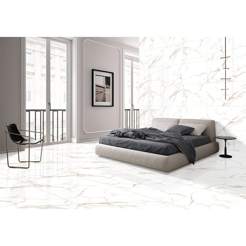 Porcelanato 60x120cm Statuario Dallas Gold Pulido India