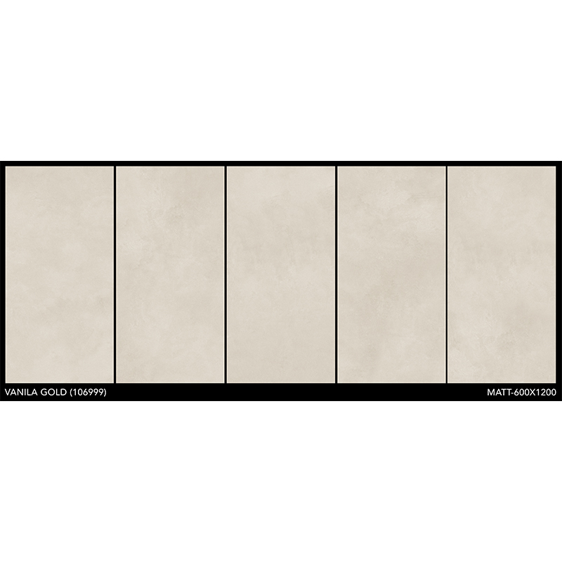 Porcelanato 60x120cm Vanila Gold Mate India