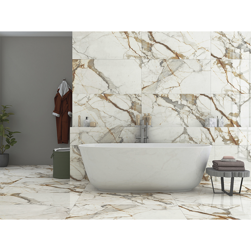 Porcelanato 60x120cm Calacatta Gold Mate India