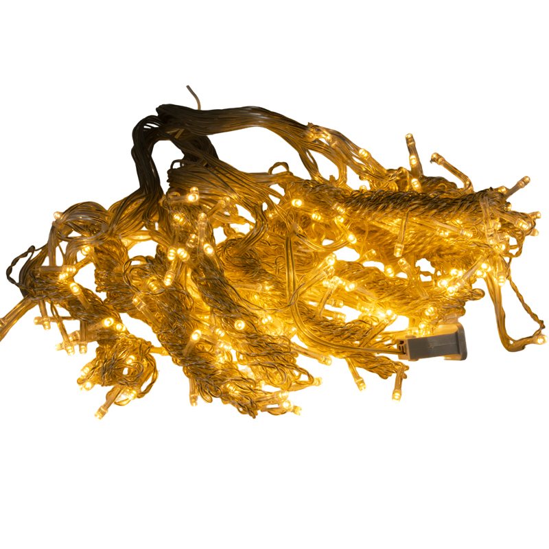 Luces Navideñas Cortina X260 Led Luz Amarilla 