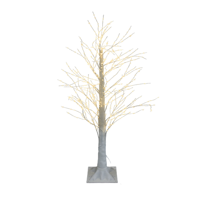 Árbol con Luz 1.2m Luz Amarilla