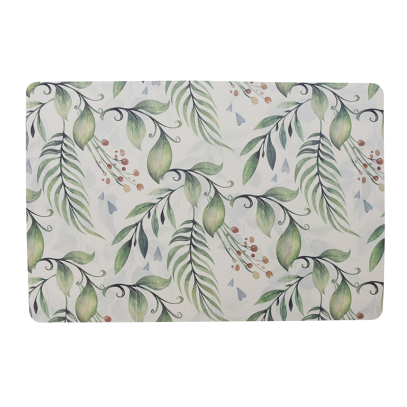 Individual Hojas Verdes Reversible 45x30cm
