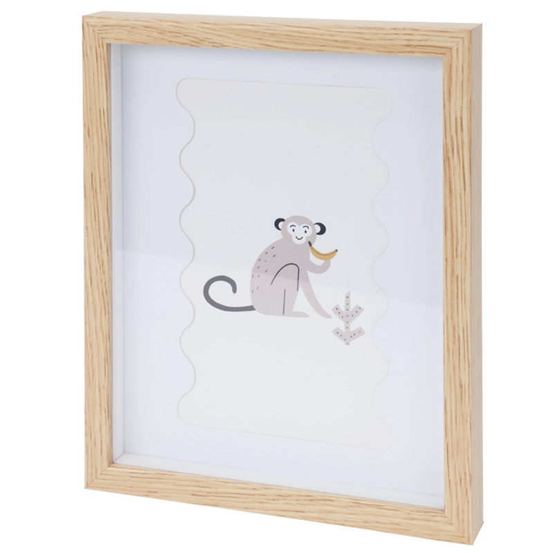 Cuadro Decorativo Jungle Wood 22.5x30cm