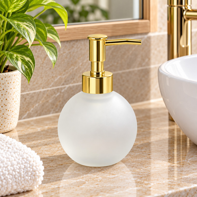Dispensador de Jabón Clear White 400ml
