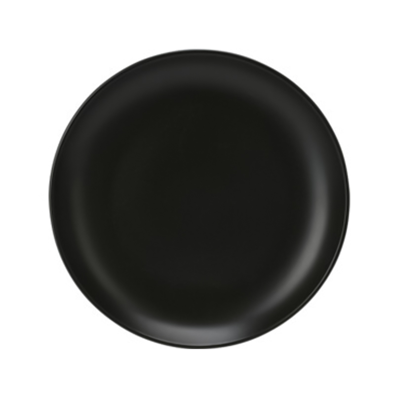 Plato Postre Chef Dream Negro 20cm