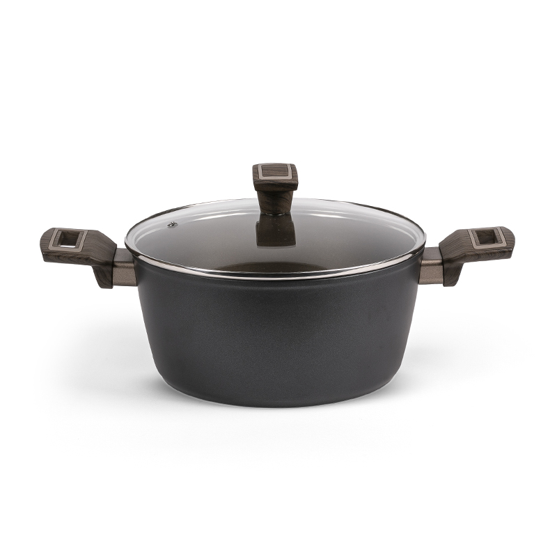 Olla 24cm con Tapa Terra Zanetti Italia