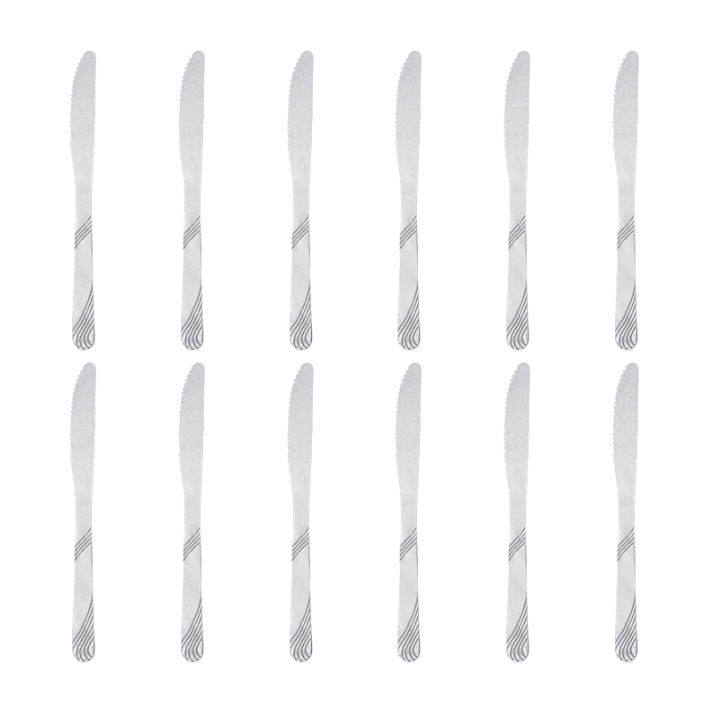 Cuchillo de Mesa Lily Omera 12 Piezas 