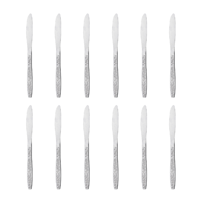 Cuchillo de Mesa Rose Omera 12 Piezas 