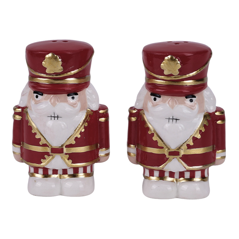 Salero y Pimentero Nutcracker 9cm